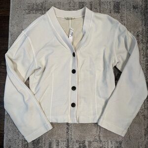 Madewell white/cream top
